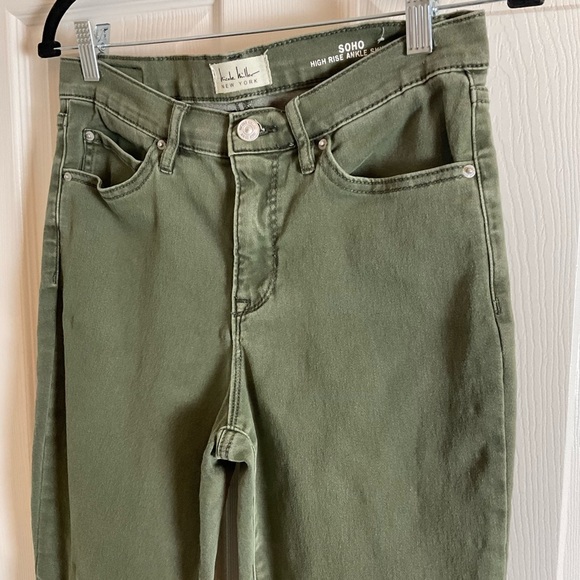 Nicole Miller Olive Soho High Rise Ankle Skinny Jeans Size 6 - Picture 3 of 10